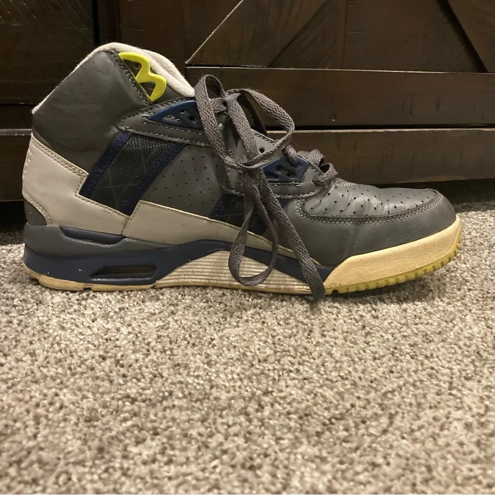 Nike Air Trainer SC High Bo Jackson Mens Size 8.5 Vast Gunsmoke Shoes 302346-007 - Picture 8 of 10